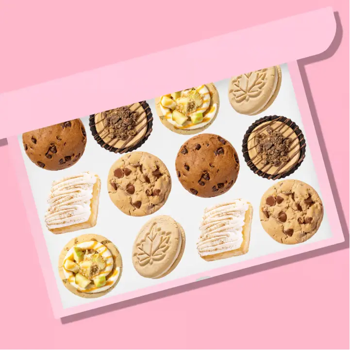 Crumbl Cookies Large Desserts 12 Pack